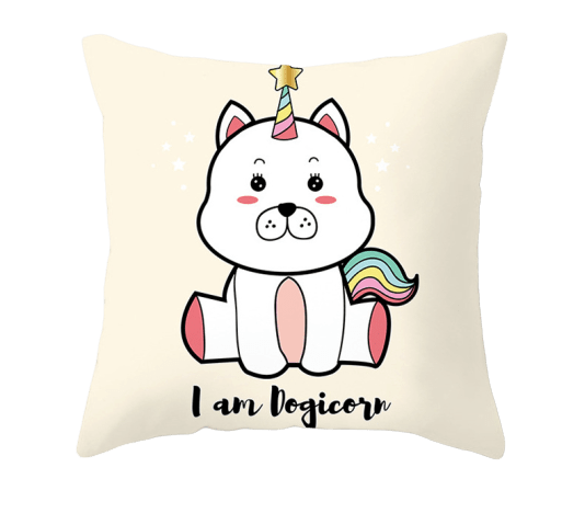 Cat Unicorn Pillow